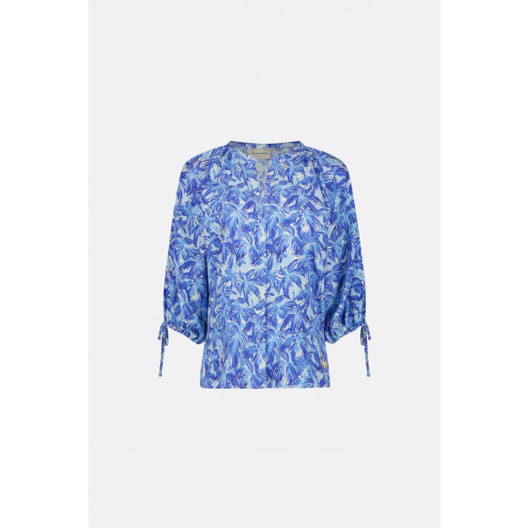 Fabienne Chapot - Blauw Blouse palm Blauw 38 - Maat 38