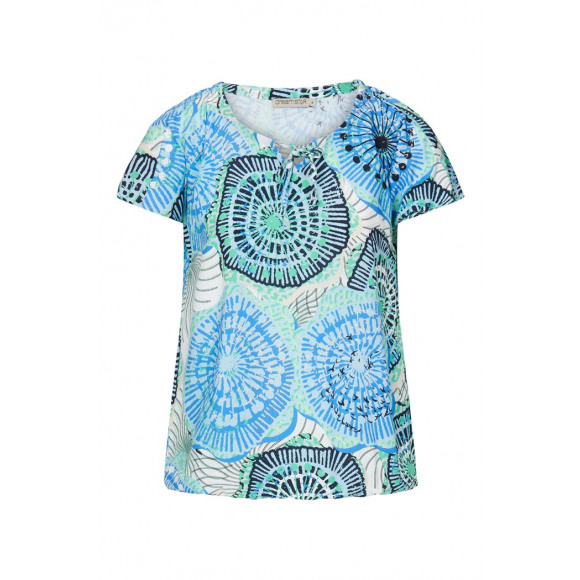 Dreamstar - Blauw Blouson koordje Blauw M - Maat M