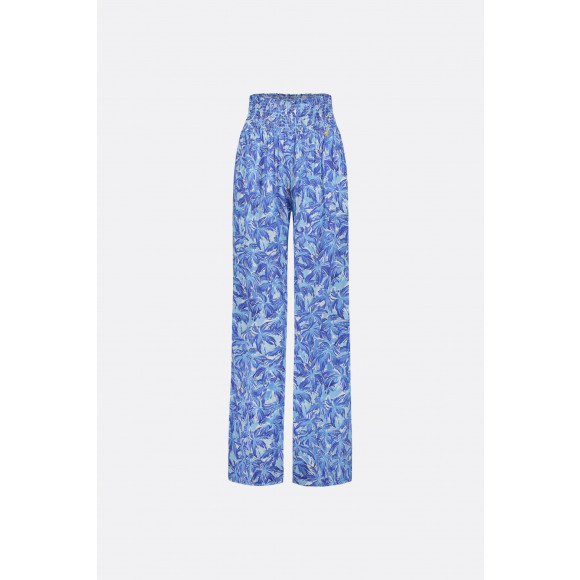 Fabienne Chapot - Blauw Broek palm Blauw 42 - Maat 42