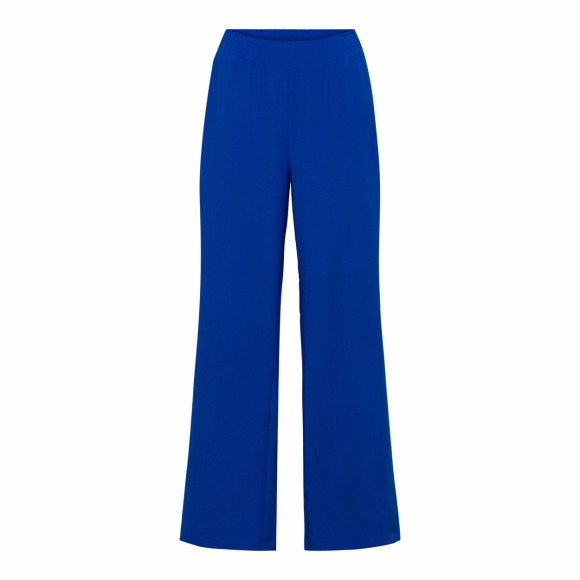 &Co - Blauw Broek wide leg Blauw S - Maat S