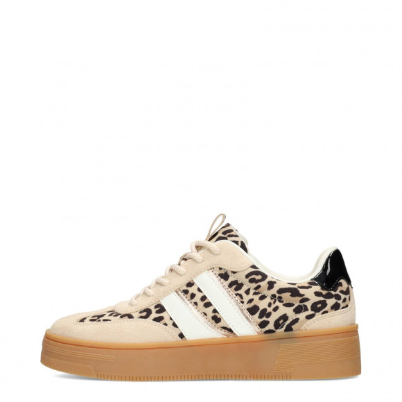 Posh - Beige | Dames | Sneaker | Beige | 39 | regular | Kamst mode