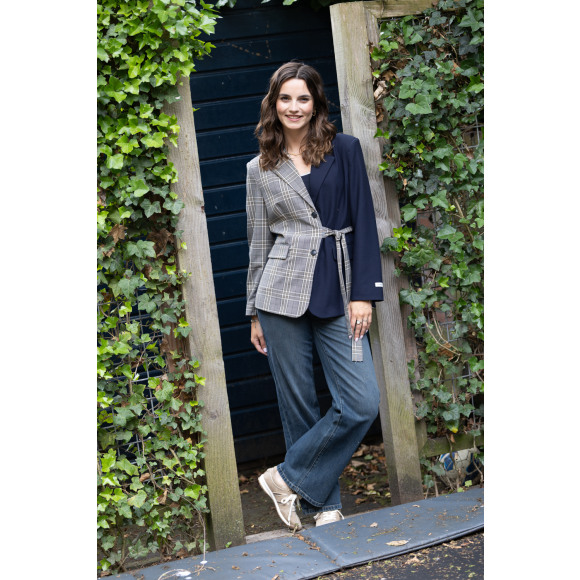Florez - Navy | Dames | Blazer | Navy | XXL | regular | Kamst mode