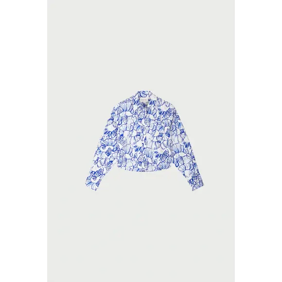 Fabienne Chapot - Blauw | Dames | Blouse | Blauw | 44 | regular | Kamst mode