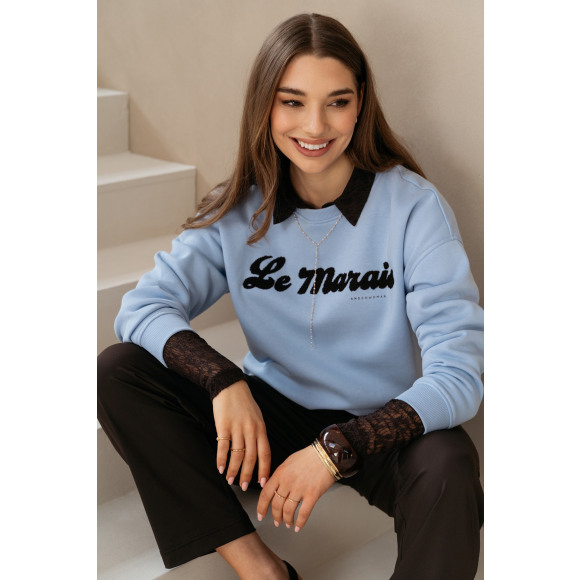 &Co - Blauw | Dames | Trui | Blauw | 3XL | regular | Kamst mode
