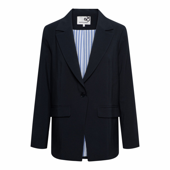&Co - Blauw | Dames | Blazer | Blauw | XS | regular | Kamst mode