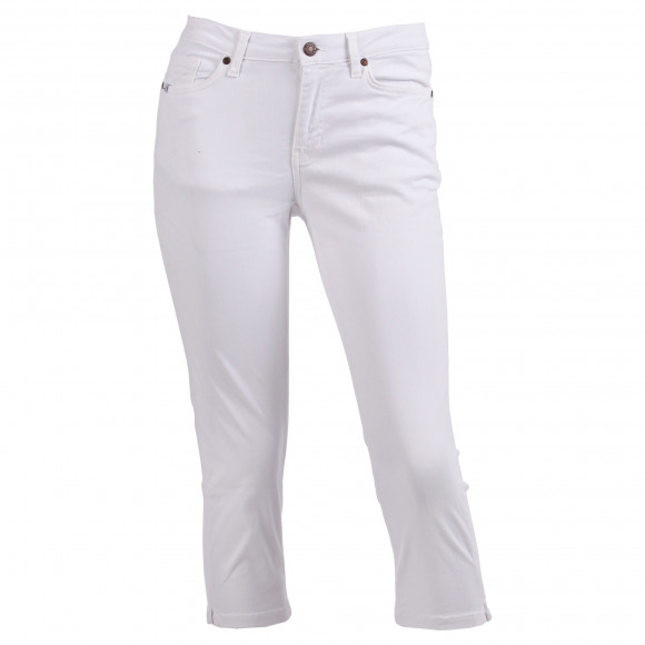 Enjoy - Wit Capri jeans 5 pocket Wit 44 - Maat 44