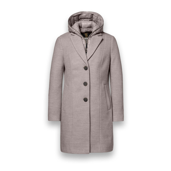 District - Taupe | Dames | Jas | Taupe | 50 | regular | Kamst mode