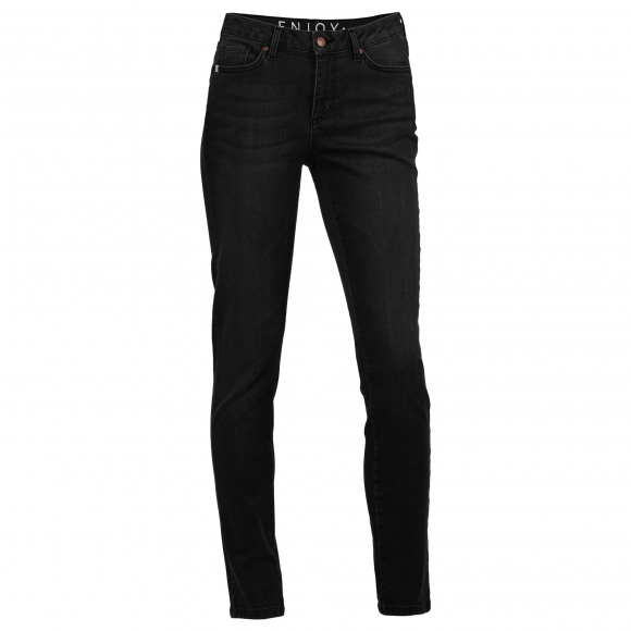 Enjoy - Zwart Pantalon 5-pocket power Zwart 36 - Maat 36