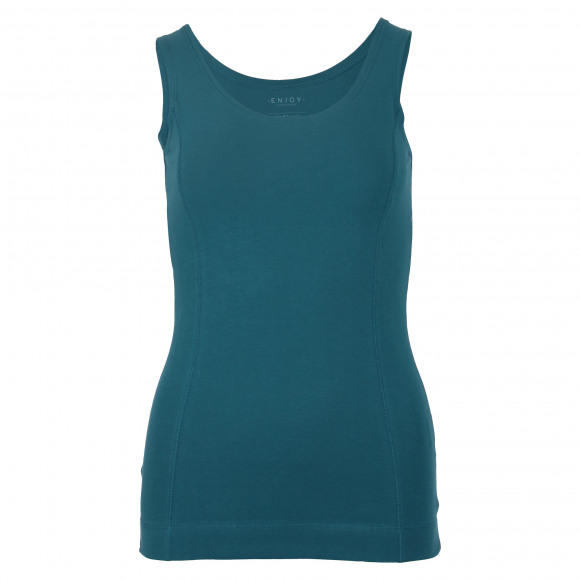 Enjoy - Blauw Top basis Blauw XL - Maat XL