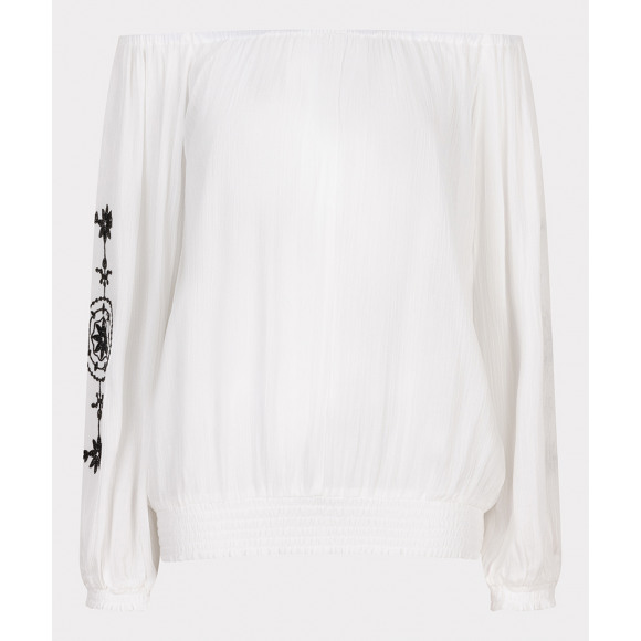 Esqualo - Wit | Dames | Blouson | Wit | 44 | regular | Kamst mode