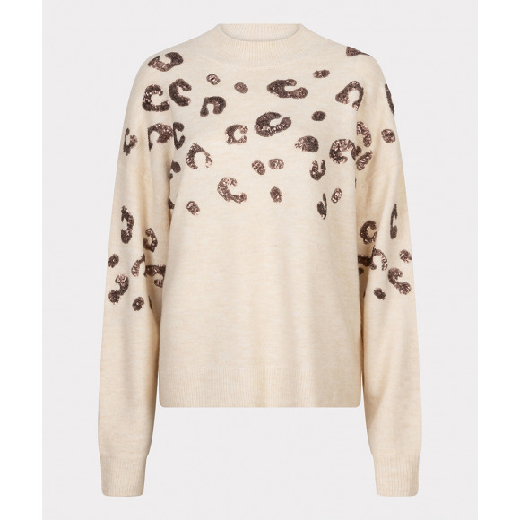 Esqualo - Zand Trui animal strass Zand L - Maat L