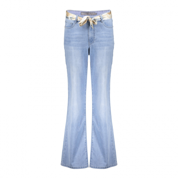 Geisha 41306-10 Jeans Wide Leg Bleached Denim