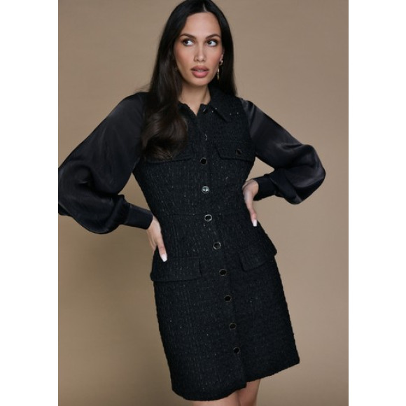 Freebird - Zwart | Jurk | Dames |Zwart | Kamst mode