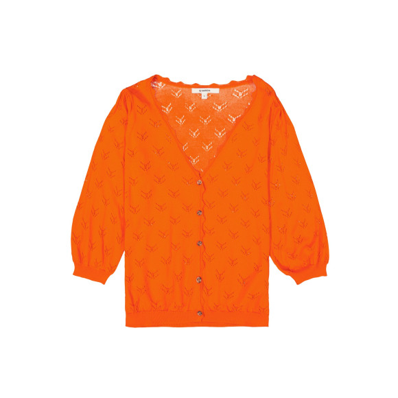 Garcia - Tangerine red | Vest | unisex |tangerine red | Kamst mode