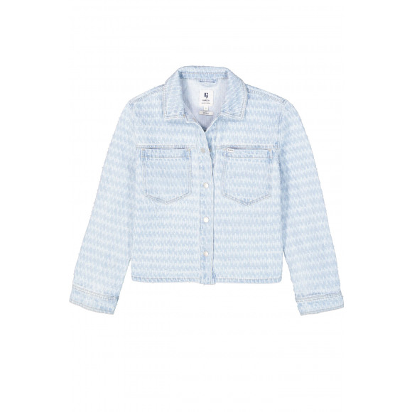 Garcia - Blauw | unisex | Spijkerjas | Blauw | XS | regular | Kamst mode