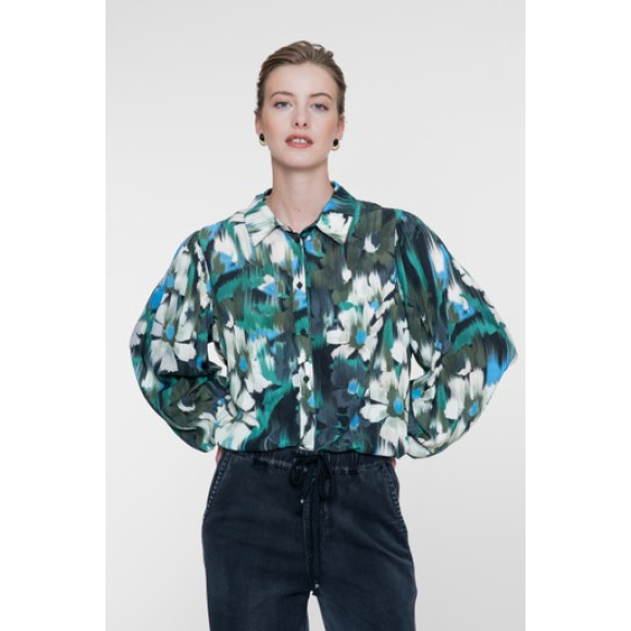 Geisha - Green | Blouse | unisex |green | Kamst mode