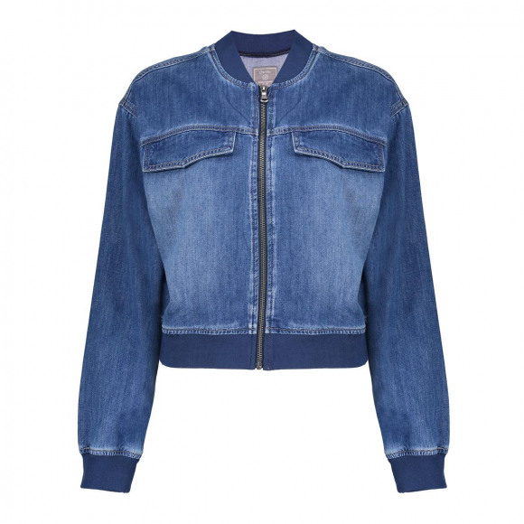 Geisha - Blauw | unisex | Spijkerjas | Blauw | XXL | regular | Kamst mode