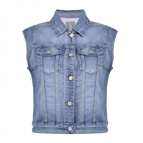 Geisha - Blauw | unisex | Spijkerjas | Blauw | XS | regular | Kamst mode