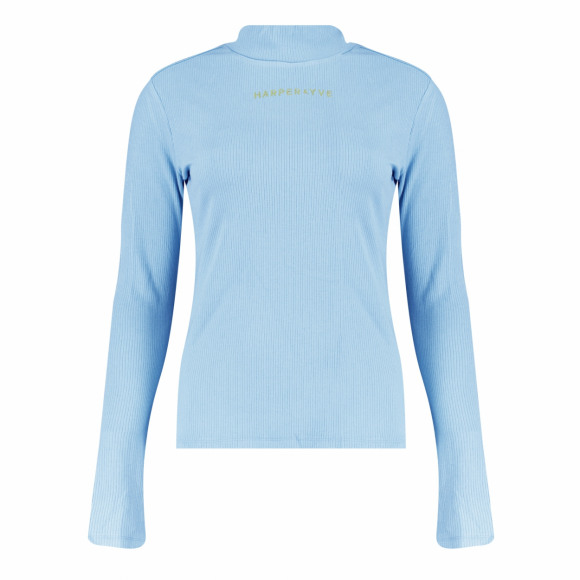 Harper & Yve - Blauw T-shirt logo Blauw S - Maat S