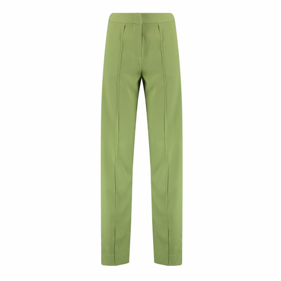 Harper & Yve - Groen Pantalon knopen Groen XS - Maat XS