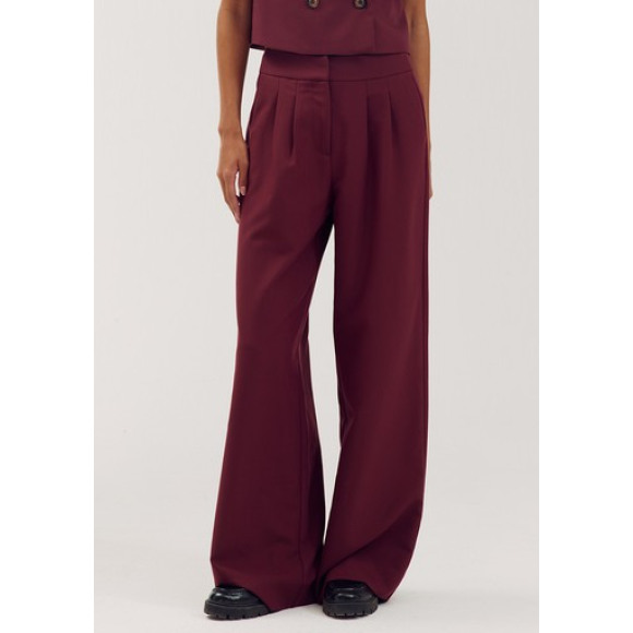 Harper & Yve - Cassis | Broek | Dames |Cassis | Kamst mode