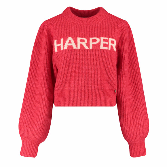 Harper & Yve - Rood Trui Harper Rood XXL