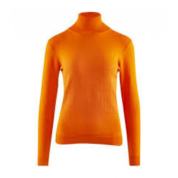 In Shape - Oranje Pull col lm Oranje XL - Maat XL