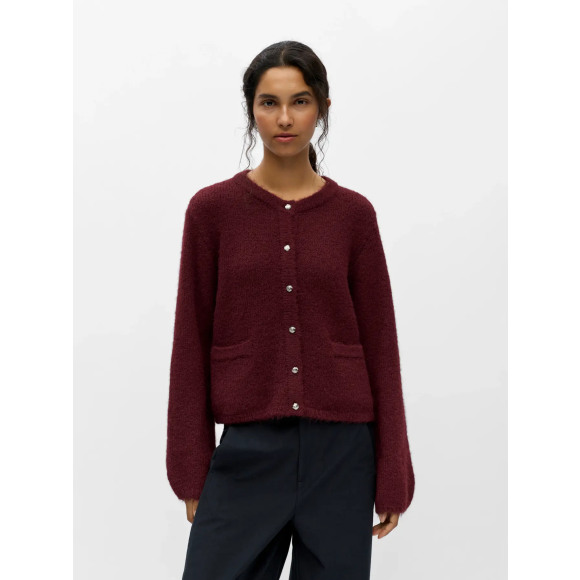 Object - Bordeaux | Vest | Dames |Bordeaux | Kamst mode