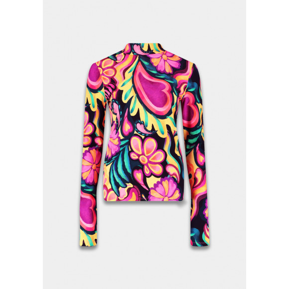 Harper & Yve - Multicolor T-shirt paisley Multicolor XS - Maat XS