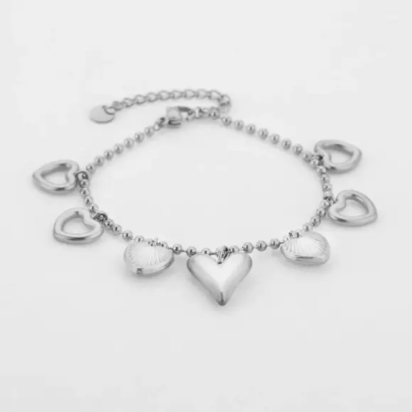 Sunset Fashion - Grijs Armband beldels Grijs One Size