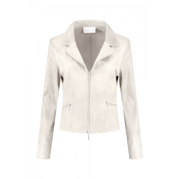 Helena Hart - Wit Biker jasje Wit XL - Maat XL