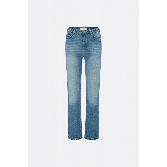 Fabienne Chapot - Blauw Jeans straight Blauw 29 - Maat 29