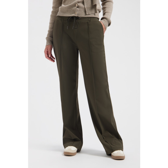 Lady day - Khaki | Dames | Broek | Khaki | 3XL | regular | Kamst mode