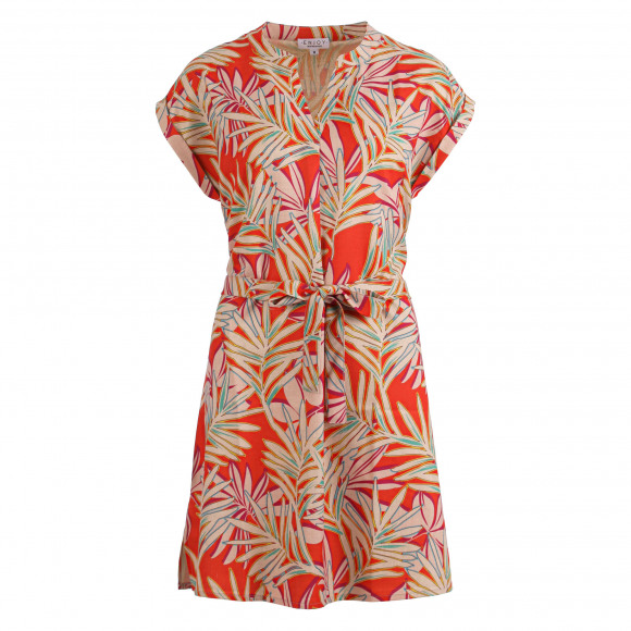 Enjoy - Rood Jurk aop Rood L - Maat L