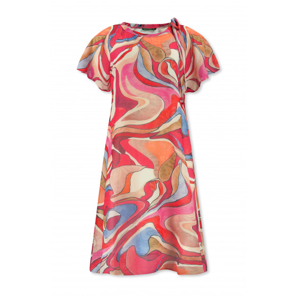 Lizzy & Coco - Roze Jurkje print Roze XL - Maat XL