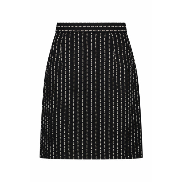 Label Dot - Zwart Rokje met printje Zwart 44 - Maat 44