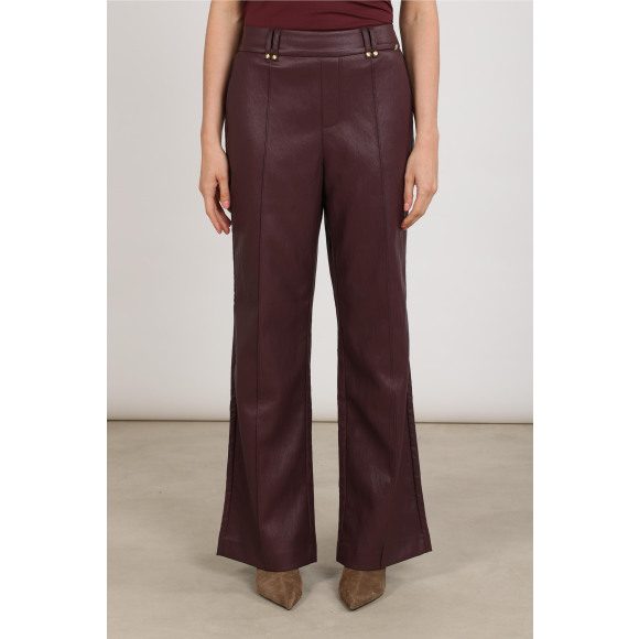 Nukus - Cherry | Dames | Broek | Cherry | M | regular | Kamst mode