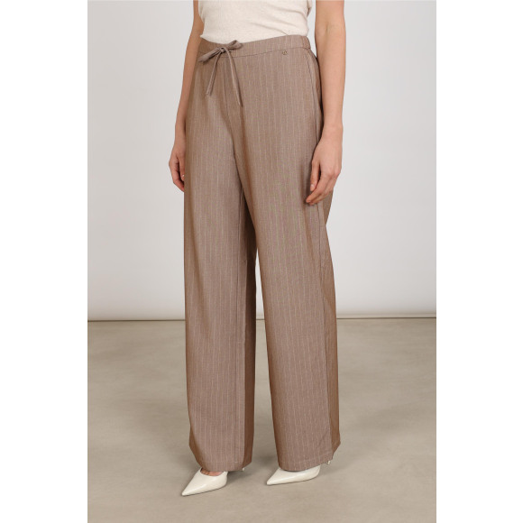 Nukus - Taupe | Dames | Broek | Taupe | 3XL | regular | Kamst mode