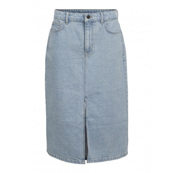 Object - Blauw | Dames | Rok | Blauw | L | regular | Kamst mode