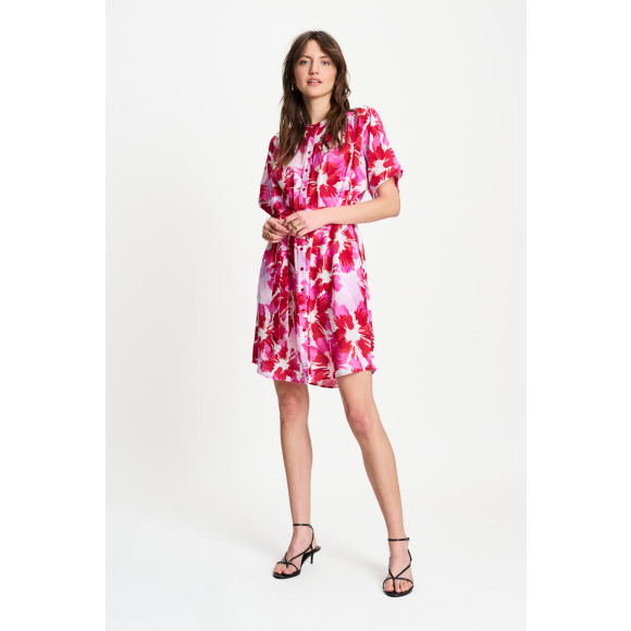 Pom Amsterdam - Rood | Dames | Jurk | Rood | 42 | regular | Kamst mode