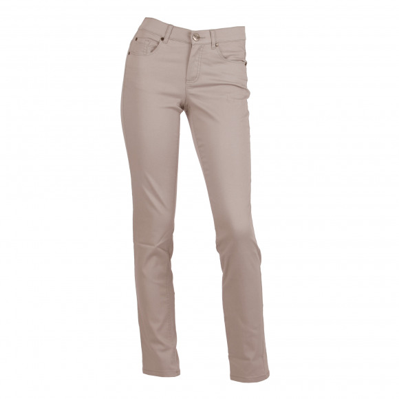 Enjoy - Zand Pantalon 5-pocket uni Zand 36 - Maat 36