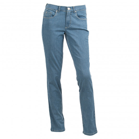 Enjoy - Blauw Pantalon 5-pocket uni Blauw 40 - Maat 40