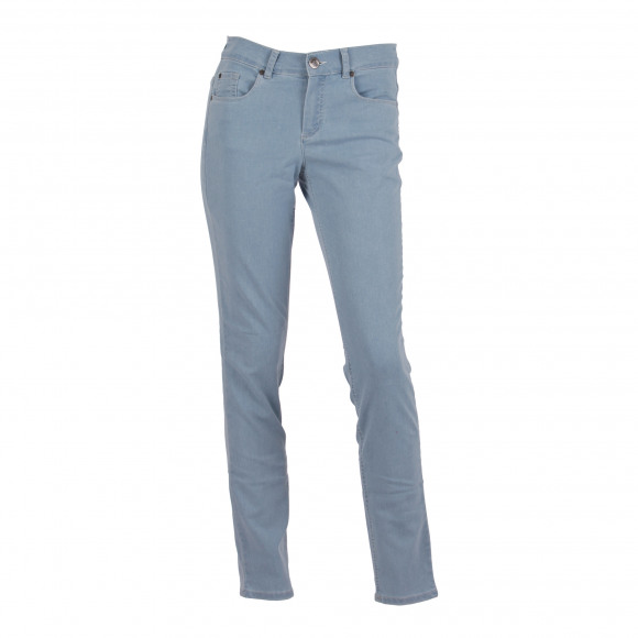 Enjoy - Blauw Pantalon 5-pocket uni Blauw 46 - Maat 46