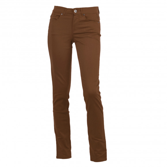 Enjoy - Bruin Pantalon 5-pocket uni Bruin 46 - Maat 46