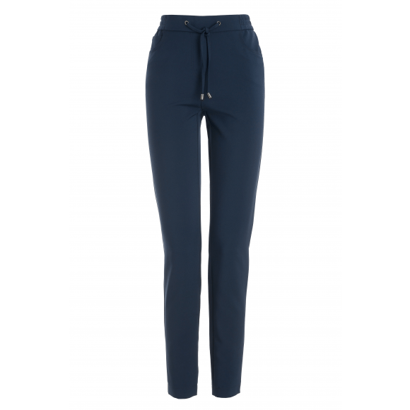 Frank Walder - Blauw Pantalon koordje Blauw 38 - Maat 38