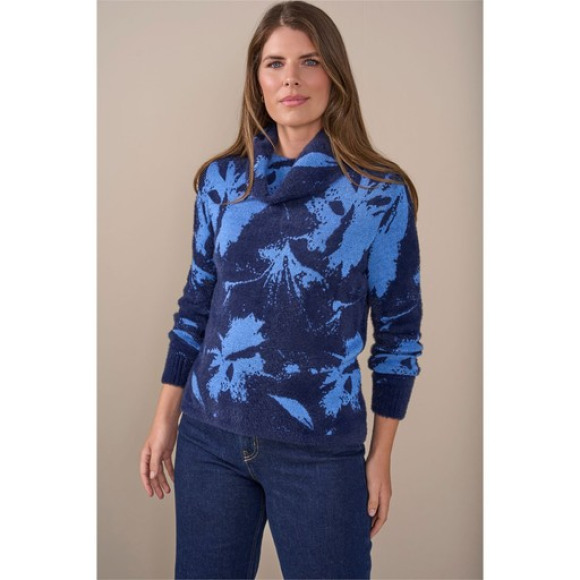 Roberto Sarto - Navy | Trui | Dames |Navy | Kamst mode