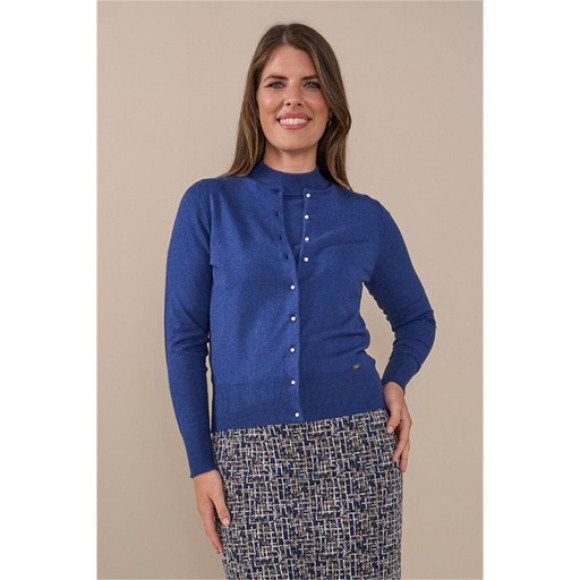 Roberto Sarto - Blauw | Vest | Dames |Blauw | Kamst mode