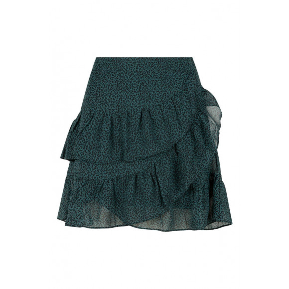 Lofty Manner - Blauw Rokje animal Blauw XL - Maat XL