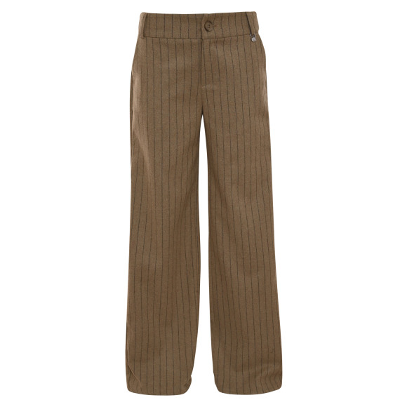 Zizo - Khaki | Dames | Broek | Khaki | 46 | regular | Kamst mode