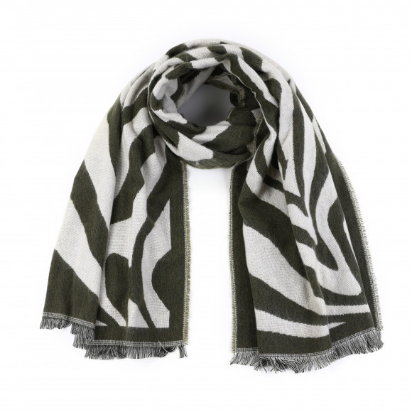 Sunset Fashion - Groen | Sjaal | Dames |Groen | Kamst mode